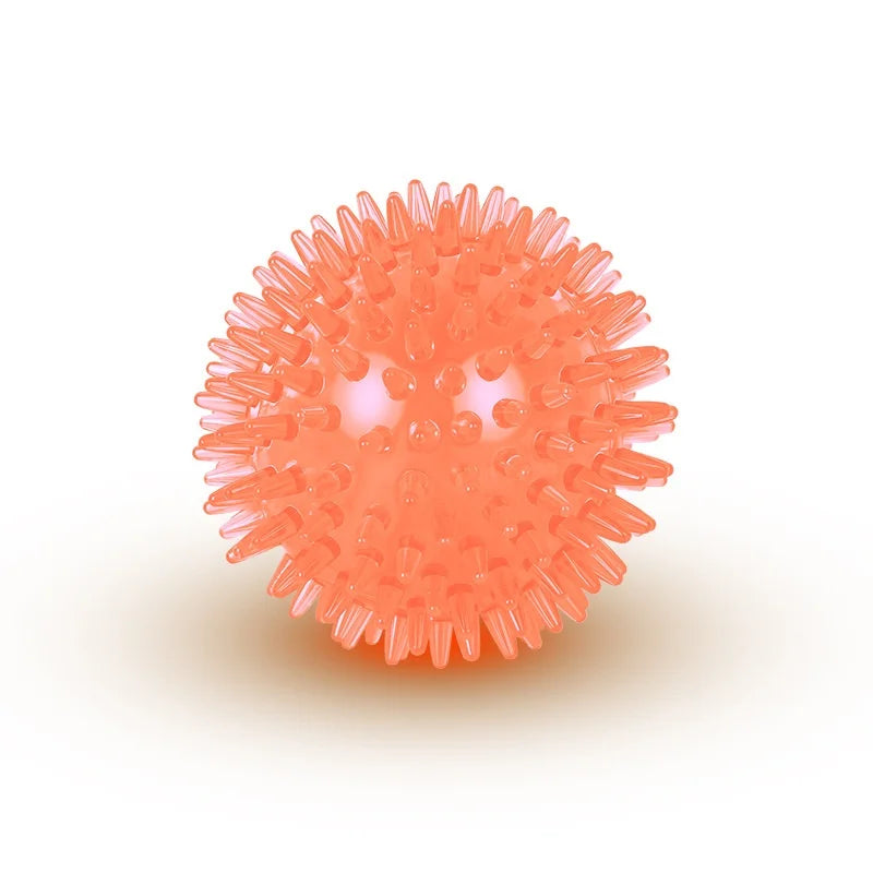 Squeaky Puppy Big Dog Ball Chew Toy for Small Medium Dogs Teeth Cleaning Pet Accessory Ideal for French Bulldogs Corgis