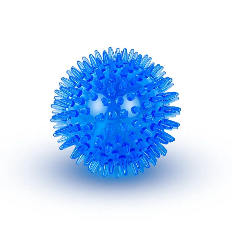 Squeaky Puppy Big Dog Ball Chew Toy for Small Medium Dogs Teeth Cleaning Pet Accessory Ideal for French Bulldogs Corgis