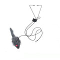 Interactive Cat Toy Hanging Clip Door Plush Mouse Self-hi Hanging Door Elastic Funny Cat Toy Juguetes Para Gatos