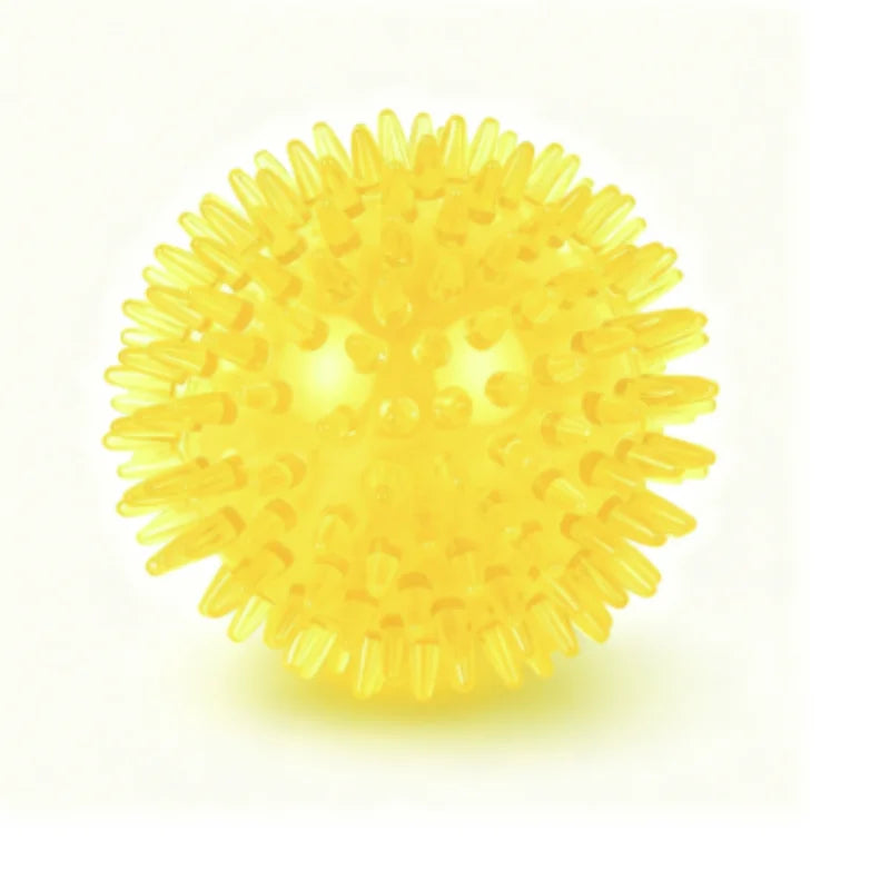 Squeaky Puppy Big Dog Ball Chew Toy for Small Medium Dogs Teeth Cleaning Pet Accessory Ideal for French Bulldogs Corgis